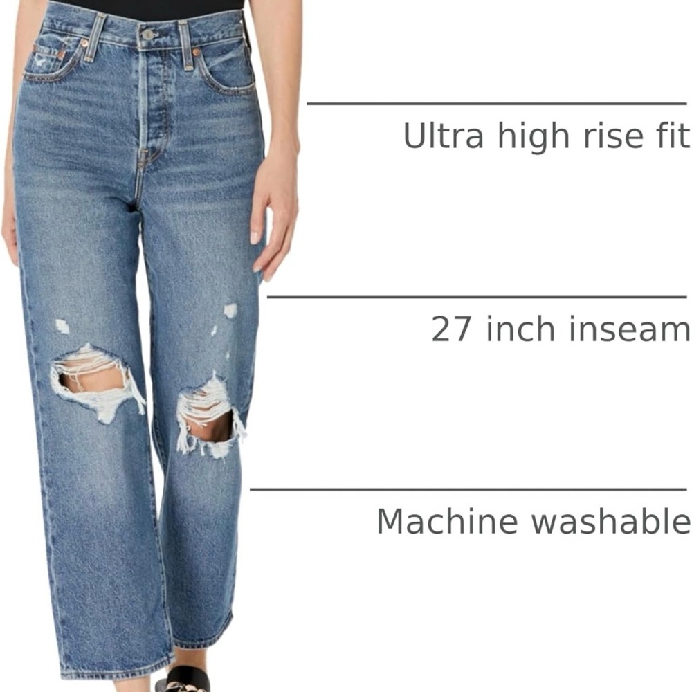Levi's Women’s Ribcage Straight Ankle Jeans